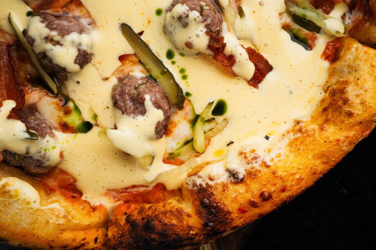 Pizza “Cheeseburger”